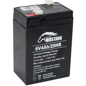 Resim MUSTANG 6V 4 AH AKÜ KURU TİP (70*48*101) 