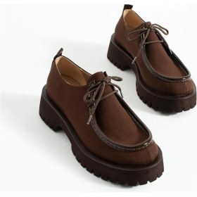 Resim Kadın Yüksek Taban Loafer Arden - Kahverengi Kahverengi 