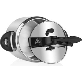 Resim Vento Sıyah 9 Lt Klasık Duduklu Tencere 