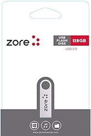 Resim Zore Metal Usb Flash Disk 128GB, Gümüş 