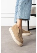 Resim Shoetek Dinna Kadın Bot&bootie Vizon Süet Vizon 
