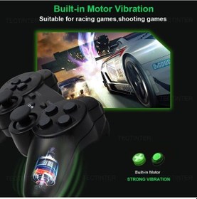 Resim Sony Ps3 Denetleyici Destesi Bluetooth Pc Sony Ps3 Konsolu Conole Mando Joy Ps3 Için Rd Kablo Yok 