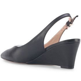 Resim Nine West NILA 3FX Siyah Kadın Dolgu Topuk Ayakkabı 
