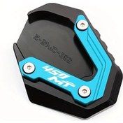 Resim Hightower Mowok Cnc Alüminyum Alaşım Yan Sehpa Pedi Cf 450 Mt 450 Mt450 2024-2025 Gök Mavisi 