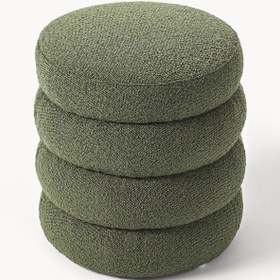 Resim Most Twister Puf 11 Yeşil Bukle Kumaş Evinize Teslim 