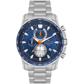 Resim Nacar Çelik Metal Band Erkek Kol Saati Nc34-290023-alm Çok Renkli 