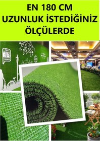 Resim Yapay Çim Yeşil Çim Halı 