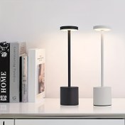 Resim Modern Metal Masa Lambası, Dokunmatik Kontrol, 3 Renkli Aydınlatma, Enerji Tasarrufu ve Göz Koruma, LED Işıklar, Ev Ofisi Dekoru, Yatak Odası, Şükran ve Noel Hediyesi, Yatak Odası Aydınlatması | Çağdaş Tasarım | Metal Taban, Ev Ofisi Masa Lambaları 