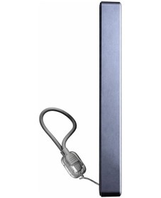 Resim Bix Pb118 10000 Mah 20w Hızlı Şarj Dahili Kablolu Powerbank Gri Açık Gri 