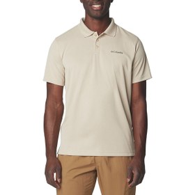 Resim Columbia Utilizer Erkek Bej Outdoor Polo T-Shirt AM0126-271 