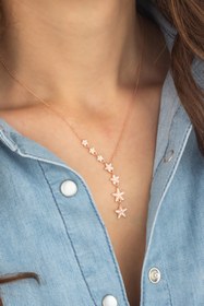 Resim Feays Silver Yıldızlar Gümüş Kolye 