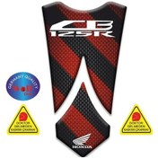 Resim Wolf Tank Pad Kırmızı-siyah Honda Cb 125r 2018-2019 