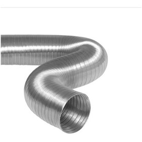 Resim Echa-Flex 304L Çelik Boru. 200 Mm Çap. Şömine Borusu 