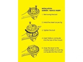 Resim Moon Aero Gidon Gps Tutucu Kombo Mount Garmin-Wahoo 