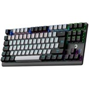 Resim teknoenonline Game Power Eva 3 60m Mekanik Blue Switch Türkçe Q 88 Tuş Usb Gaming Klavye - 3 Yıl Garantili 