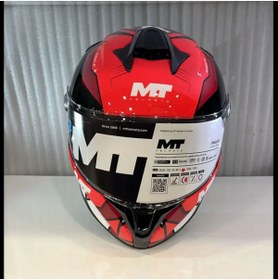 Resim MT HELMETS Targo S Piqueras B5 Gloss Motosiklet Kaskı 