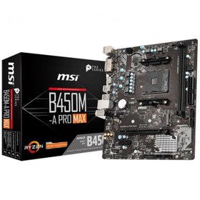 Resim MSI B450M-A Pro Max AMD AM4 DDR4 Micro ATX Anakart Outlet 
