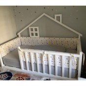 Resim Baby Kinder Star Happy Montessori Bebek Ve Çocuk Karyolası 