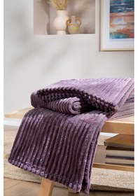 Resim Yataş Bedding Holly Wellsoft Tv Battaniyesi 140x190 CM - Kül Moru 