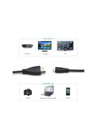 Resim 1.5 Metre Hdmi To Micro Hdmi Gold Kablo 
