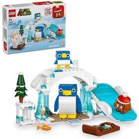Resim LEGO® Super Mario™ Penguin Ailesi Kar Macerası Ek Macera Seti 71430-7+ Yaratıcı Oyuncak Yapım Seti - 228 Parça 
