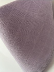 Resim runbaby Müslin Kumaş Çıtçıtlı Bebek Salya Önlük & Fular ( Lila ) 