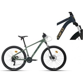 Resim Crx 721 Erkek Dağ Bisikleti 400h Hd 27.5 Jant 21 Vites Metalik Mavi Gümüş Standart 