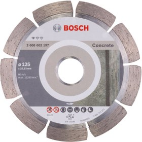 Resim Bosch Standard For Concrete 125 Mm Elmas Kesme Diski - 2608602197 