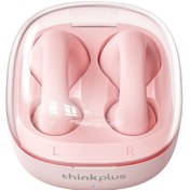 Resim Fosenze Lenovo Lp13 Pembe Klamalı Bluetooth 5.3 Kulaklık - 10mm Hoparlör, 5 Saat Müzik Süresi, 10m Aktarım Mesafesi 