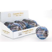 Resim Taşlı İstanbul Tasarımı El Aynası Kalın Alk2488 Renkli 