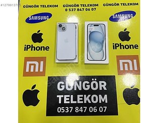 Resim Apple iPhone 15 İkinci El TR | 128 GB | Mavi 