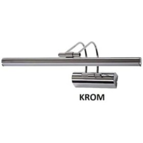 Resim Krom Kasa Beyaz Işık Banyo Duvar Ayna Tablo Aydınlatması Flüt Aplik Kuğu Aplik Krom 