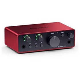 Resim Focusrite Scarlett Solo Gen 4 Ses Kartı 