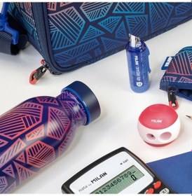 Resim Mılan 643020ft Fıt Lacivert Paslanmaz İzotermal Matara 591ml 