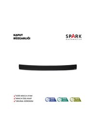 Resim Iveco Daily 2006-2011 Yıl Aralığı Uyumlu Kaput Rüzgarlığı 3mm Siyah 
