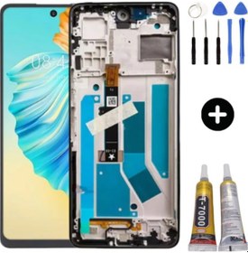 Resim Tecno Camon 19 Neo Ch6i Uyumlu Çıtalı A Kalite Lcd Ekran Dokunmatik + Montaj Seti 