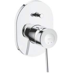 Resim Grohe Bauclassic Ankastre Banyo Duş Bataryası - 29047000 Krom 