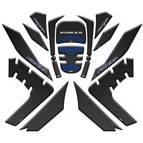 Resim Honda Forza 2018 - 2020 Uyumlu Tank Pad Set 007 Çok Renkli 