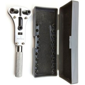 Resim Saat Kapak Açma Anahtarı 3 Başlı Saat Tamir Aparatı Ruihua 