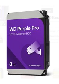 Resim 8 Tb Wd 3.5 Purple Pro Sata3 7200rpm 256mb 7/24 Guvenlık Wd8002purp 3 Yıl Resmı Dıst Garantılı 