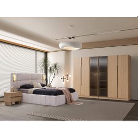 Resim Alaska Yatak Odası Takımı %100 Mdf 