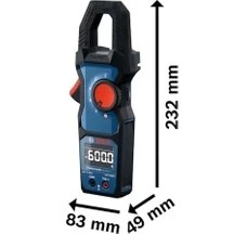Resim Pens Ampermetre Gmc 600-15 Professional 