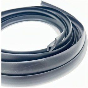 Resim Contacall Geçmeli Alüminyum Fitili "h" Fitil 21mm Genişlik 5 Metre Uzunluk Siyah Renk 5 
