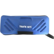 Resim HLD Halidi Trafik Seti Çantalı Lüx 1 kg Yangın Söndücülü Eva Mavi 