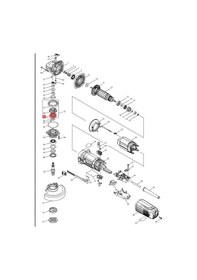 Resim Makita GA4540C Rulman 6903 Ürün Kodu 210302-8 