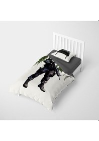 Resim Monohome Asker 3D Pamuk Saten Çocuk Nevresim Takımı 