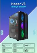 Resim IH Hodor V3 R5-7500F 16 GB 512 GB SSD 8 GB RTX5060Ti FreeDos Masaüstü Bilgisayar 