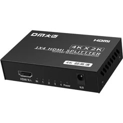 Resim Dm CHB079 4K 30Hz 1 Giriş 4 Çıkış HDMI Splitter Çoklayıcı 