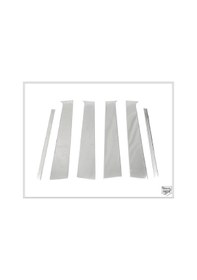 Resim Peugeot 308 Hb Krom Kapı Direk Seti 6 Prç 2007-2013 Arası P.Çelik 