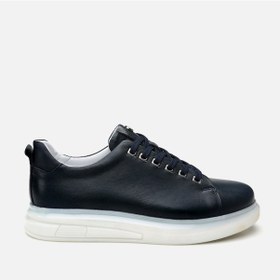 Resim Hotiç Hakiki Deri Lacivert Erkek Günlük Ayakkabı 02ayh296460a680 Lacivert-navy Lacivert 